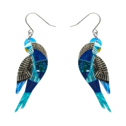 Erstwilder A Budgie Named Chirp Drop Earrings^ Earrings