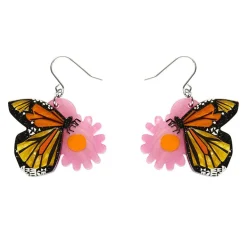 Erstwilder A Butterfly Named Flutter Drop Earrings^ Earrings