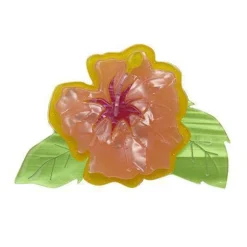 Erstwilder Alohabiscus Brooch^ Brooches
