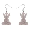 Erstwilder Angel Glitter Drop Earrings - Silver^ Essential Earrings