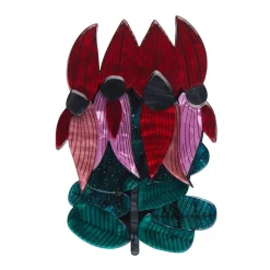 Erstwilder A Pleasing Desert Pea Brooch^ Brooches