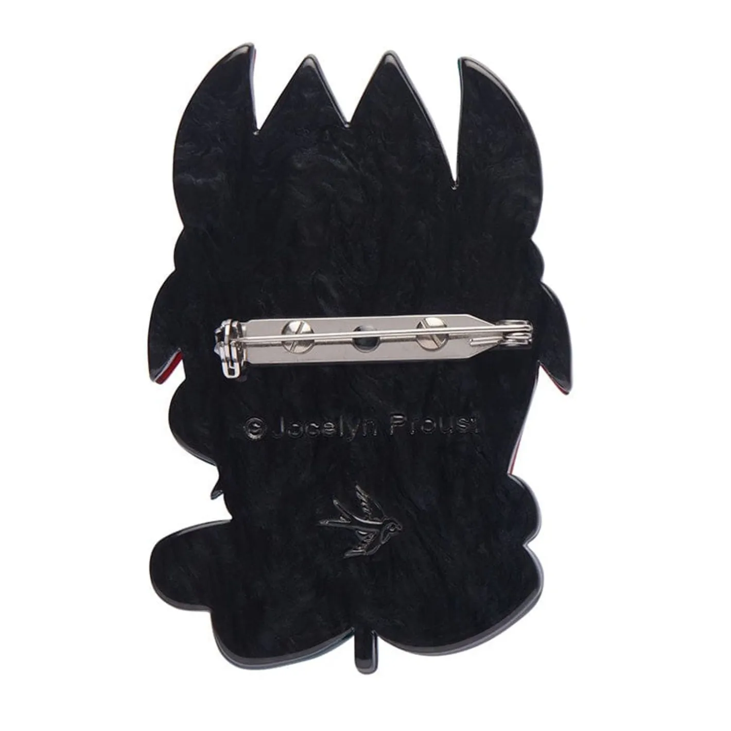 Erstwilder A Pleasing Desert Pea Brooch^ Brooches