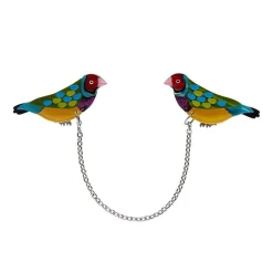 Erstwilder As Good As Gould Cardigan Clips^ Brooches