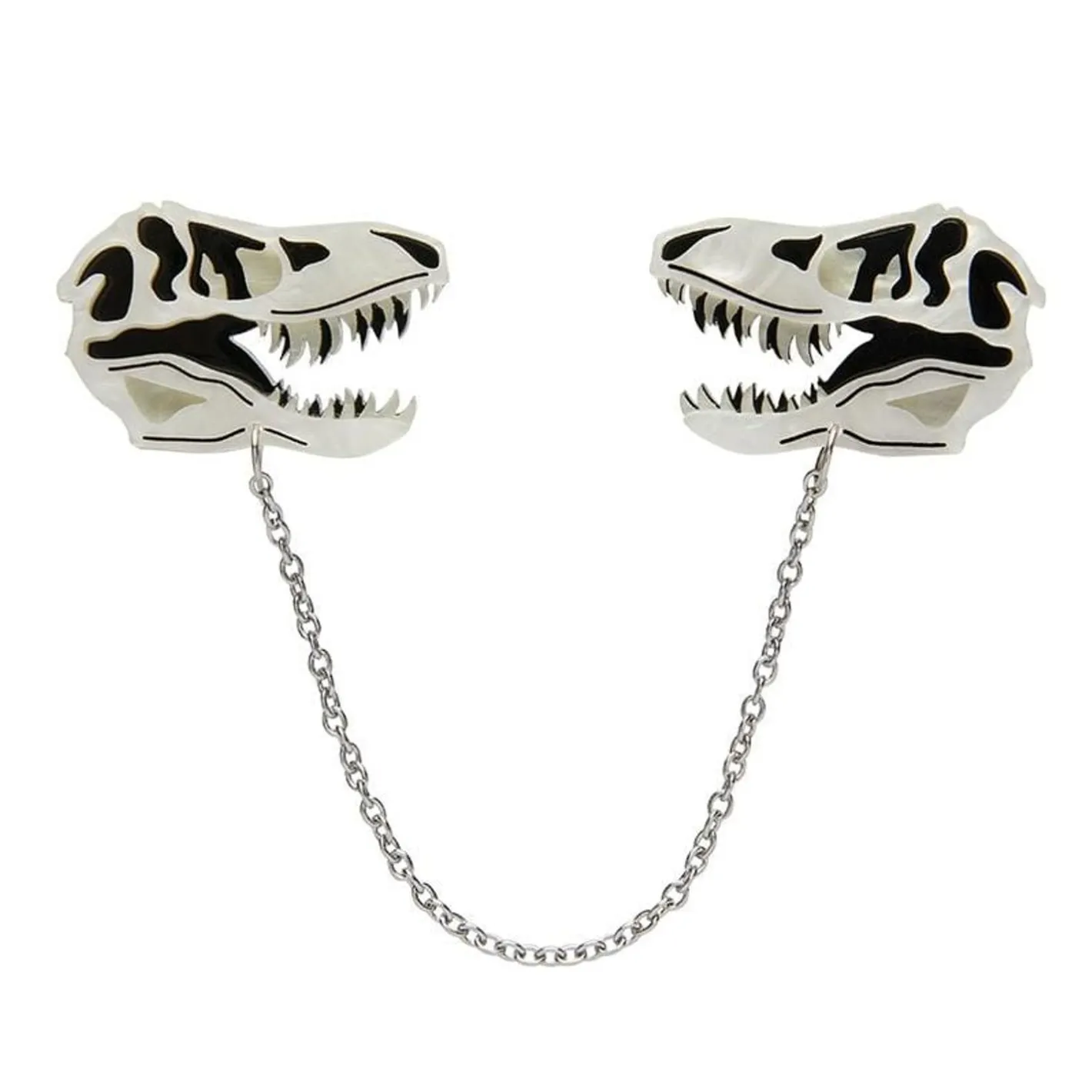 Erstwilder Bad To The Bone Cardigan Clips^ Brooches