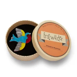 Erstwilder Betty Jo Sparrow Brooch^ Brooches