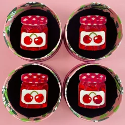 Erstwilder Black Cherry Precious Preserve Mini Brooch^ Brooches