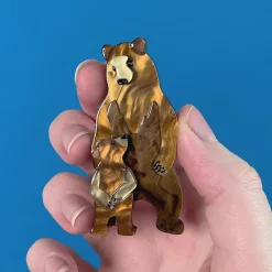 Erstwilder Bravissimo Bears Brooch^ Brooches