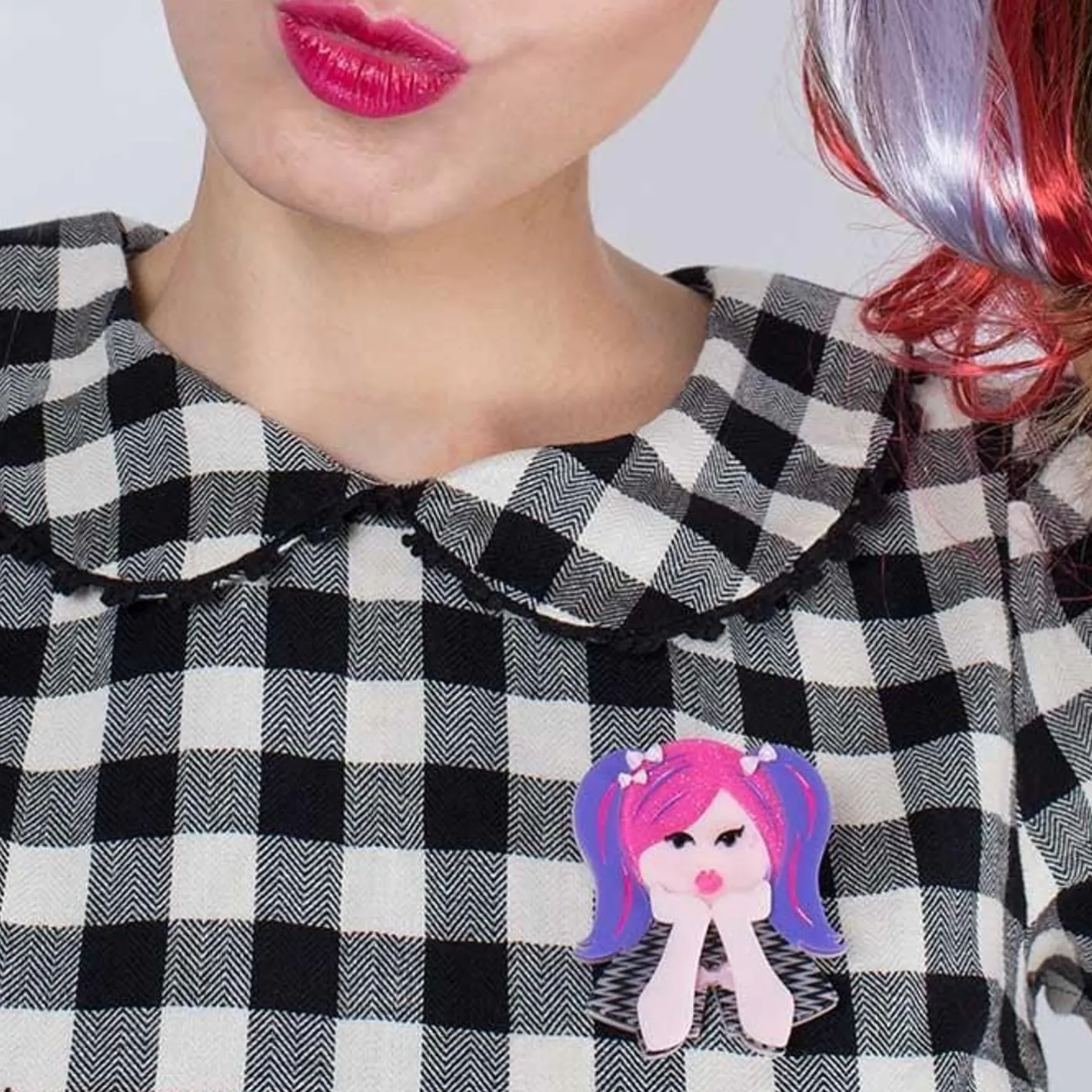 Erstwilder Bubblegum Pop Princess Brooch^ Brooches
