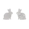 Erstwilder Bunny Ripple Resin Stud Earrings - White^ Essential Earrings