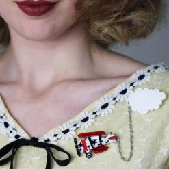 Erstwilder Captain Cumulus Brooch^ Brooches