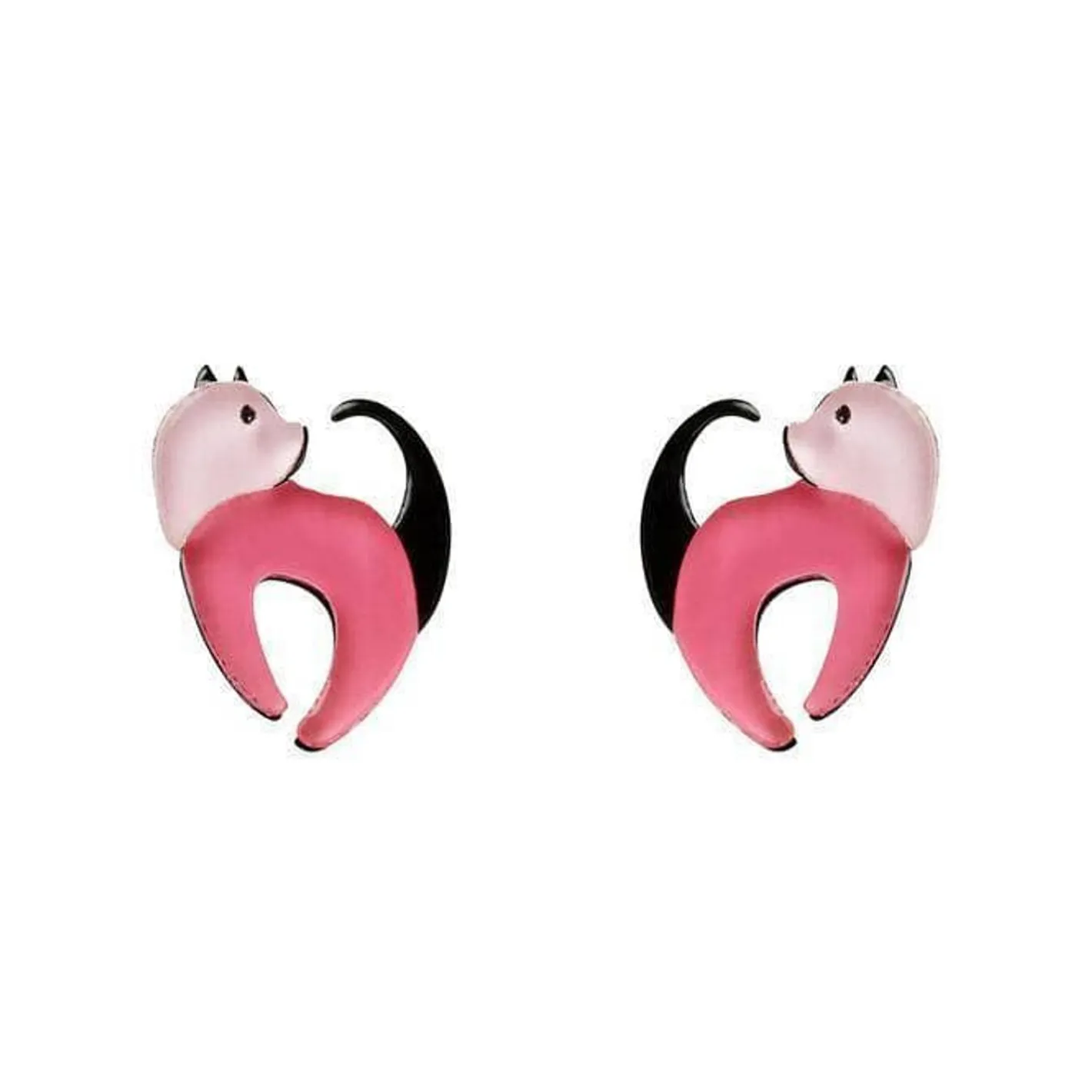 Erstwilder Cat Walk Stud Cat Earrings^ Earrings