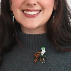 Erstwilder Christmas Beetle Brooch^ Brooches