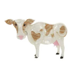 Erstwilder Clara-Bell Cow Brooch^ Brooches
