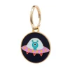 Erstwilder Close Encounter Enamel Pet Charm^ Enamel Key Rings