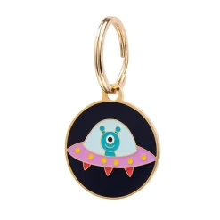 Erstwilder Close Encounter Enamel Pet Charm^ Enamel Key Rings