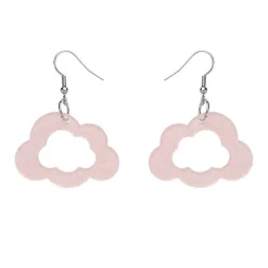 Erstwilder Cloud Glitter Resin Drop Earrings - Pink^ Essential Earrings