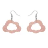 Erstwilder Cloud Solid Glitter Resin Drop Earrings - Pink^ Essential Earrings