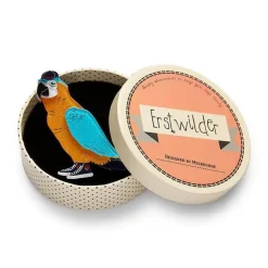 Erstwilder Corey The Macaw Brooch^ Brooches