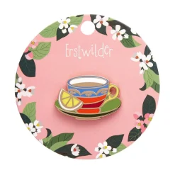 Erstwilder Cuppa Tea Enamel Pin^ Enamel Pins