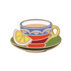 Erstwilder Cuppa Tea Enamel Pin^ Enamel Pins