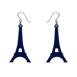 Erstwilder Eiffel Tower Solid Resin Drop Earrings - Blue^ Essential Earrings