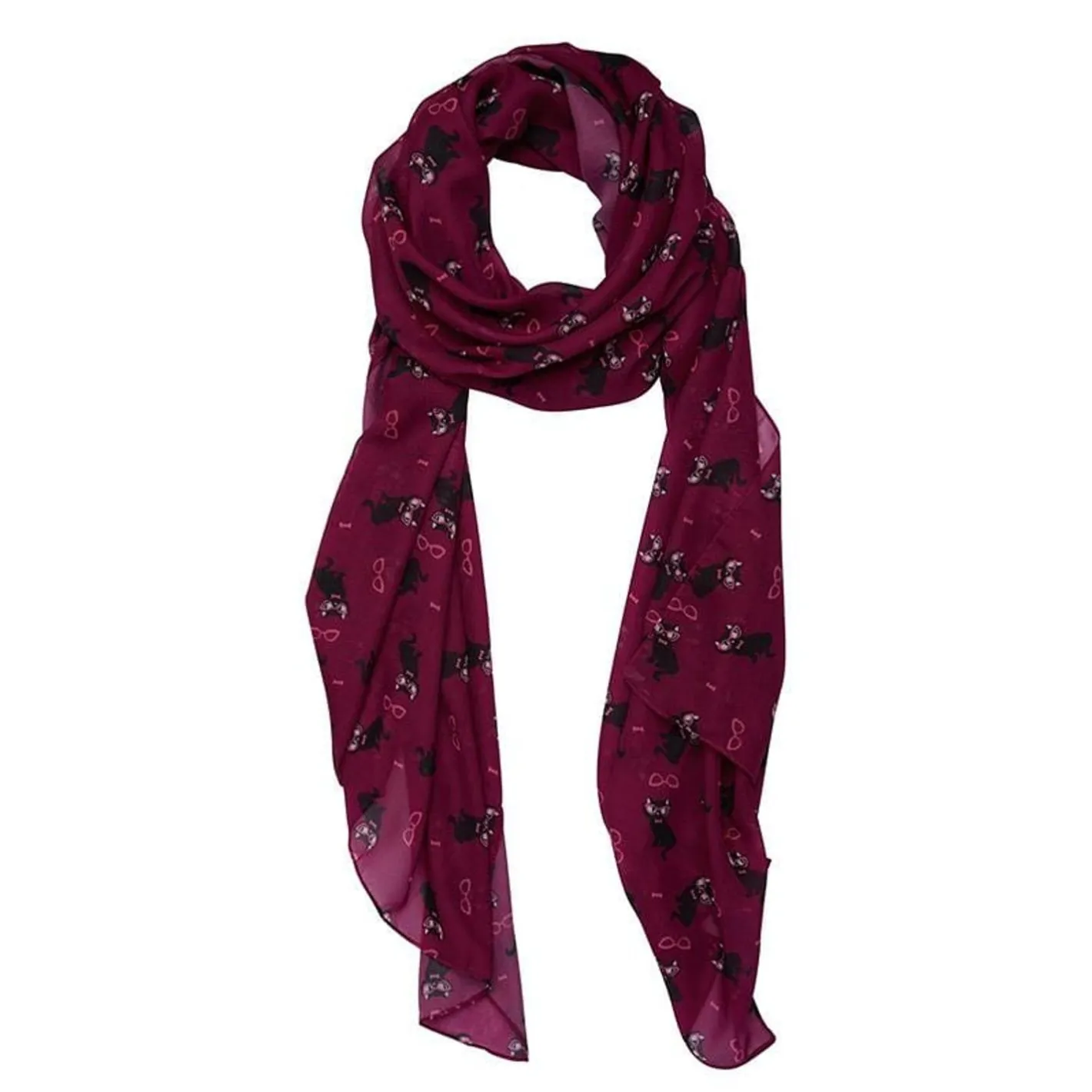 Erstwilder Elissa The Indie Cat Large Neck Scarf^ Scarves