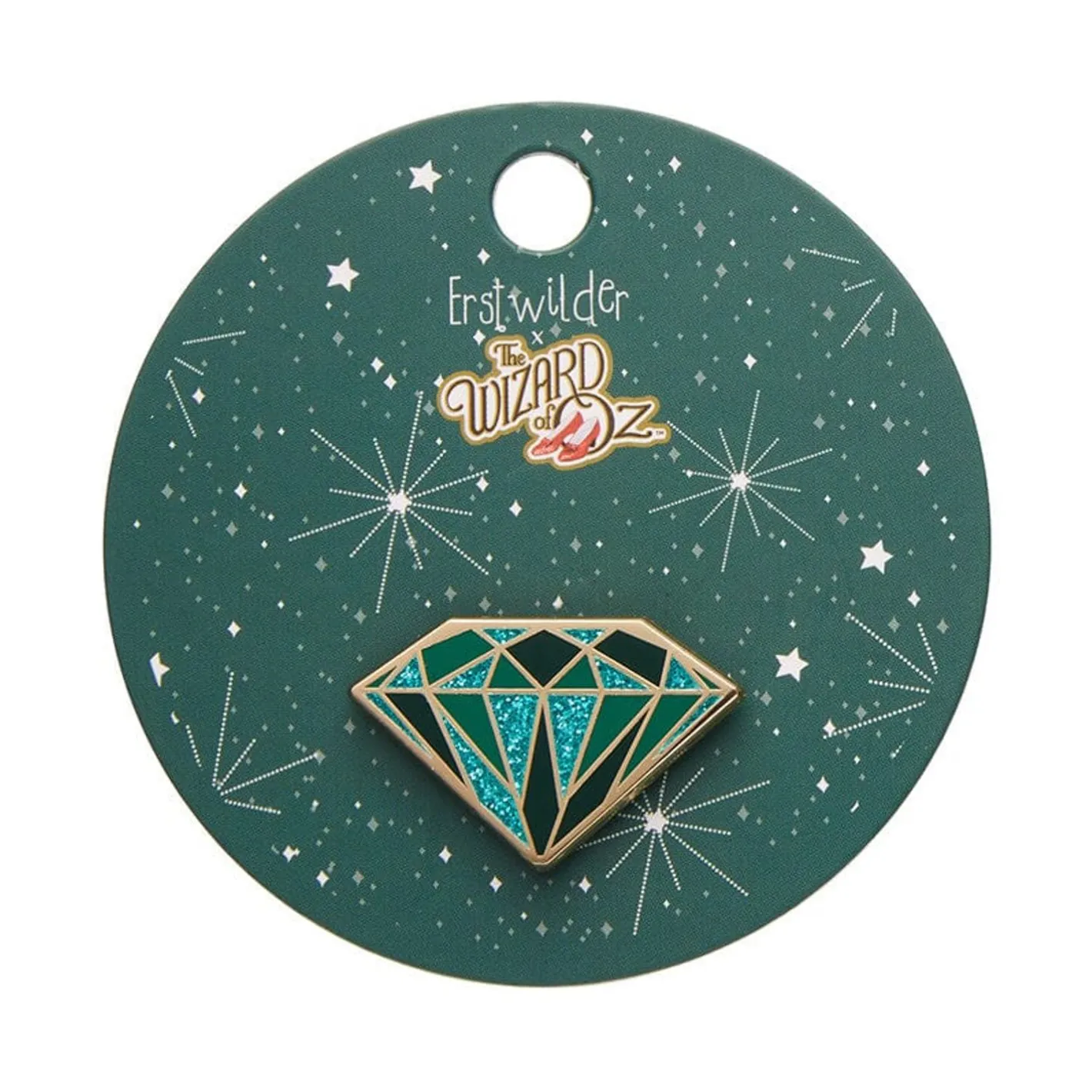 Erstwilder Emerald Enamel Pin^ Enamel Pins