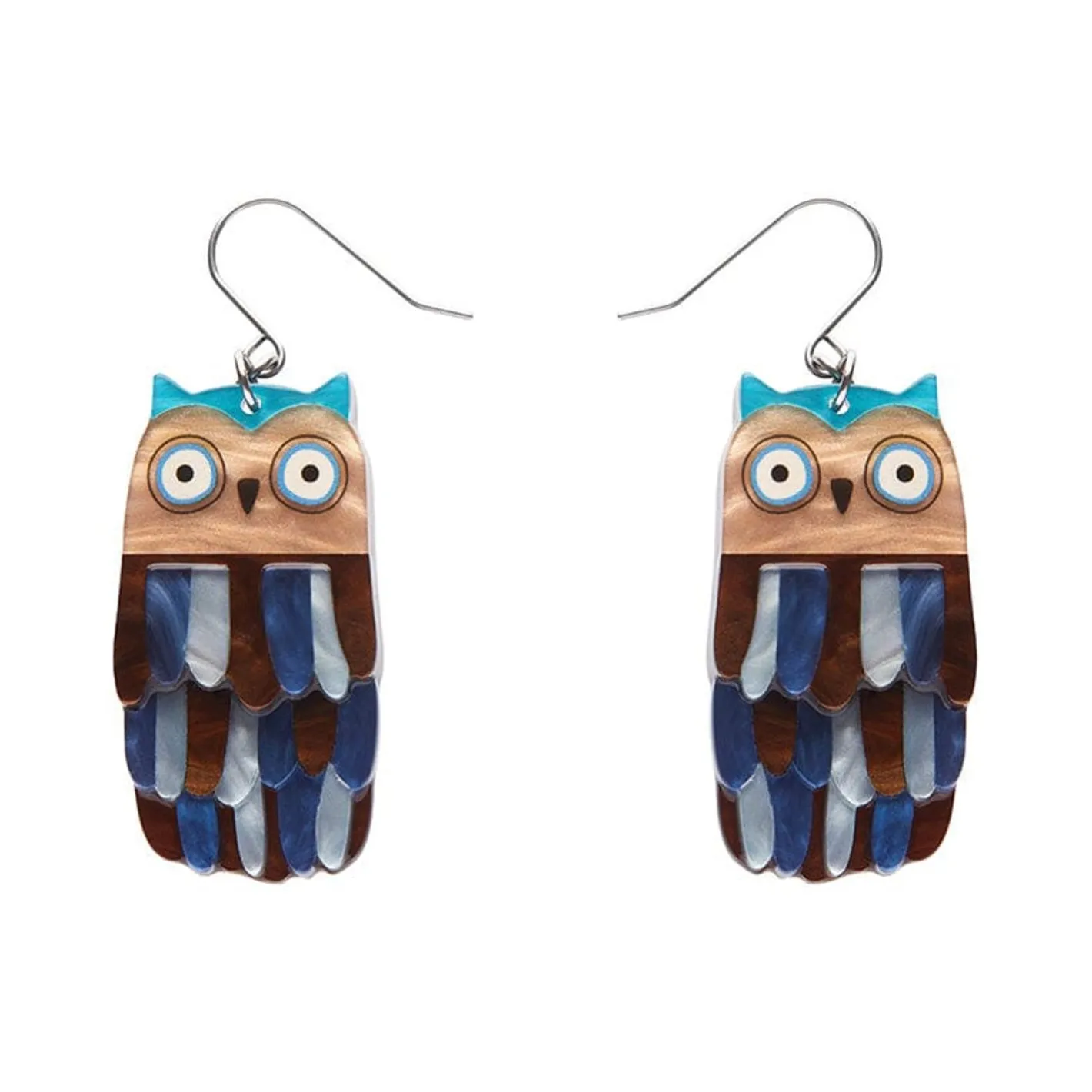 Erstwilder Feather Dress Drop Earrings^ Earrings