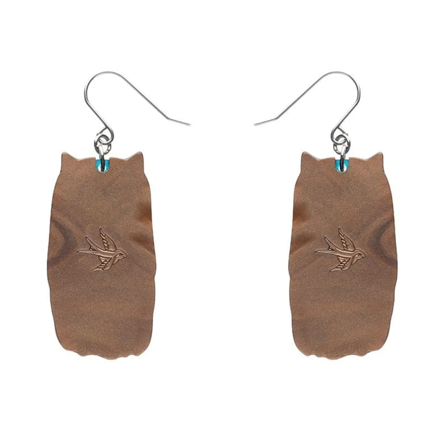 Erstwilder Feather Dress Drop Earrings^ Earrings