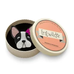 Erstwilder Felicia The Frenchie Dog Brooch^ Brooches