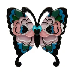 Erstwilder Fright Of The Butterfly Brooch^ Brooches
