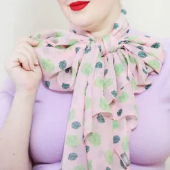 Erstwilder Fronds Of Fancy Monstera Large Neck Scarf^ Scarves