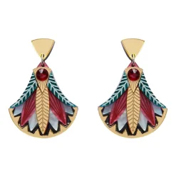 Erstwilder Gift Of The Nile Papyrus Drop Earrings^ Earrings