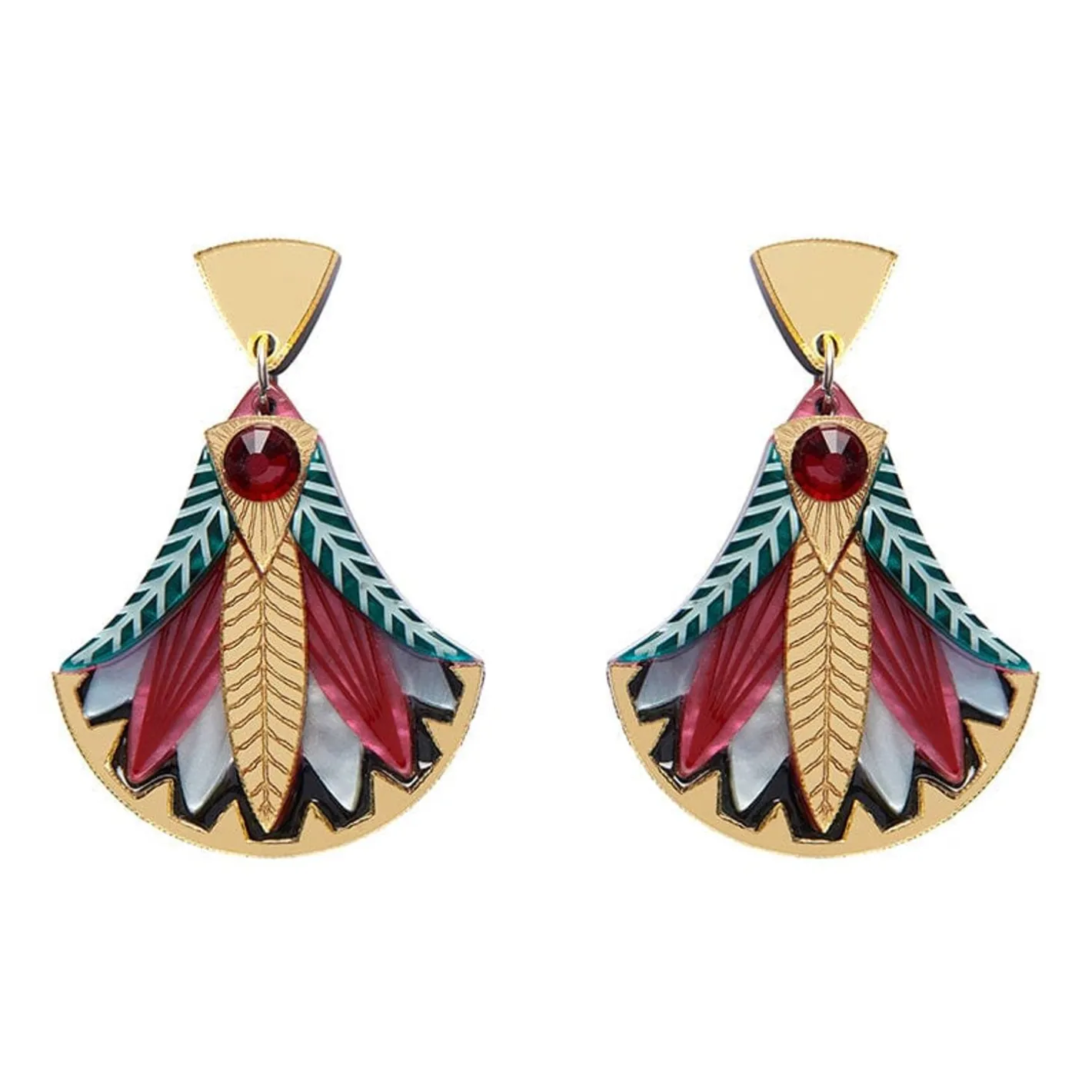 Erstwilder Gift Of The Nile Papyrus Drop Earrings^ Earrings