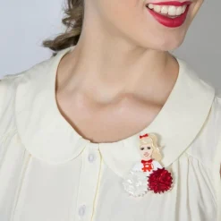 Erstwilder Go Rydell! Brooch^ Brooches