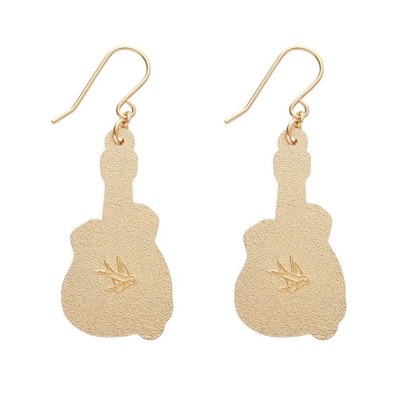 Erstwilder Guitar Blues Enamel Drop Earrings^ Enamel Earrings