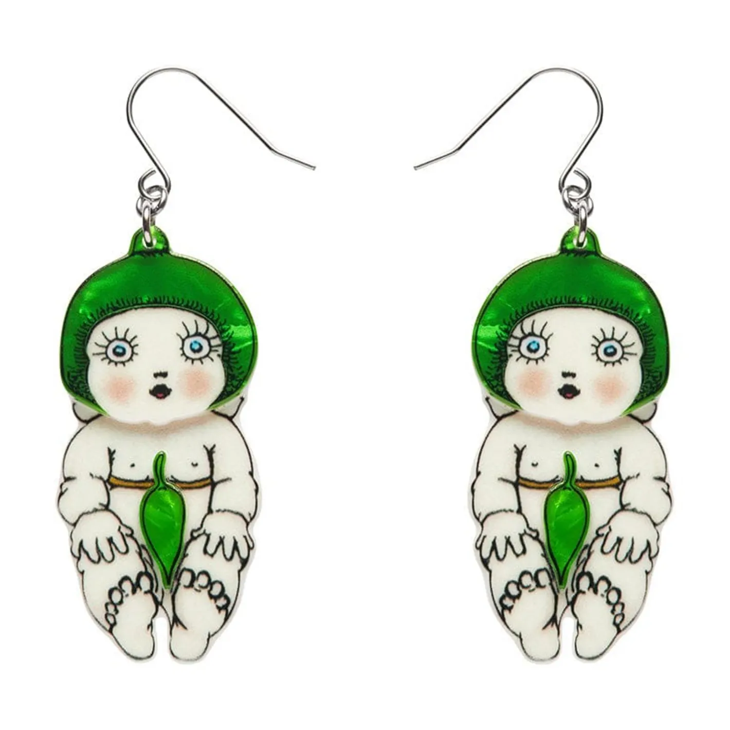 Erstwilder Gumnut Babies Drop Earrings^ Earrings
