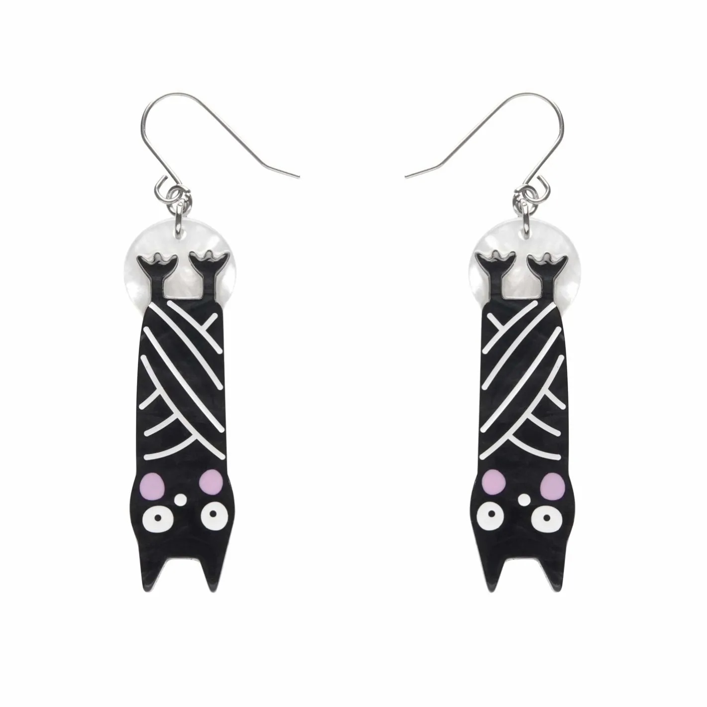 Erstwilder Halloween Hang-Up Bat Drop Earrings^ Earrings