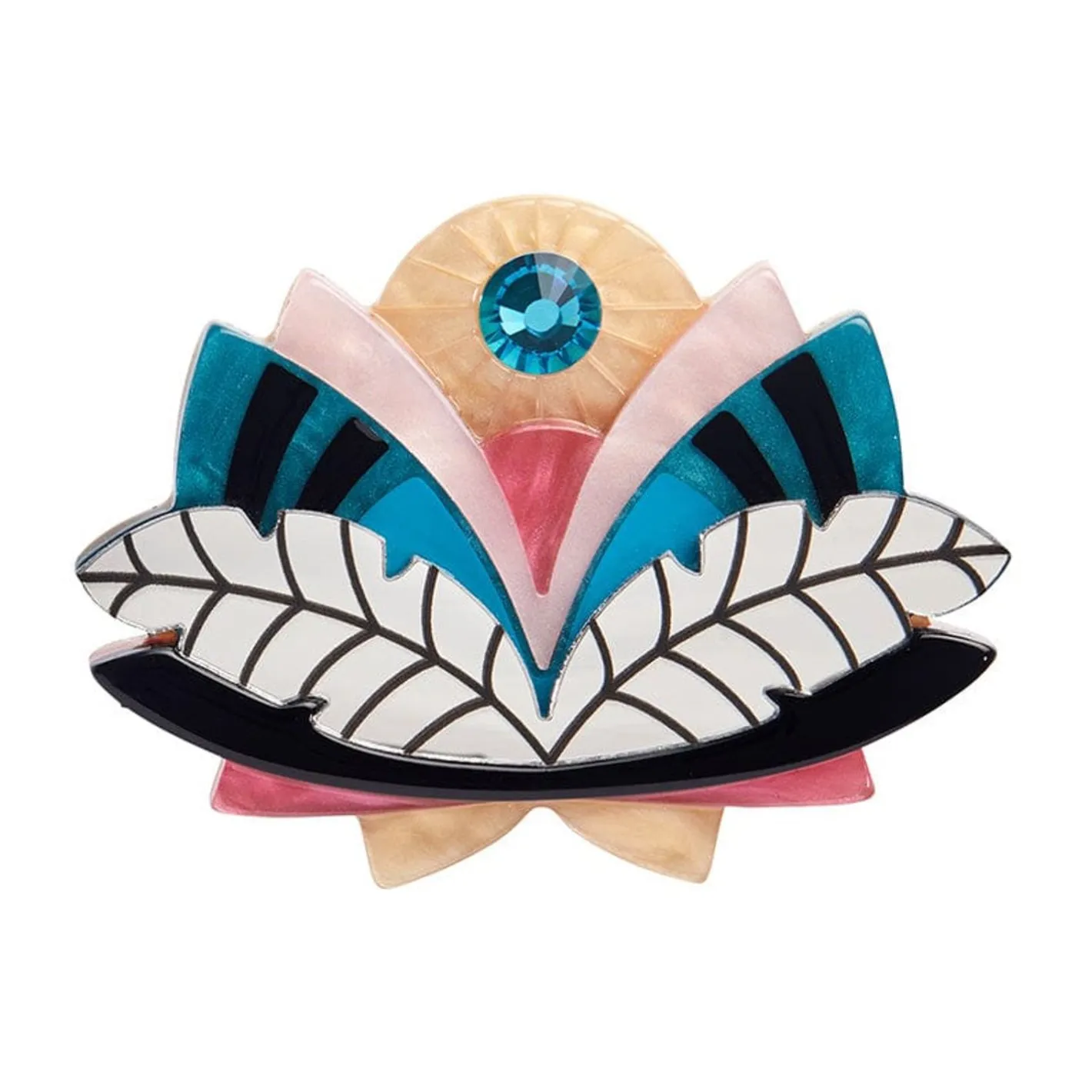 Erstwilder Harmonious Bloom Brooch^ Brooches