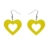 Erstwilder Heart Bubble Resin Drop Earrings - Yellow^ Essential Earrings
