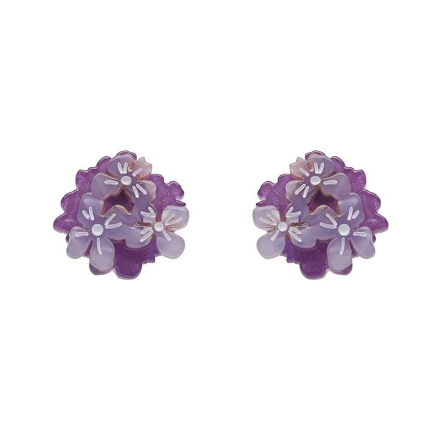 Erstwilder Heartfelt Hydrangea Earrings^ Earrings