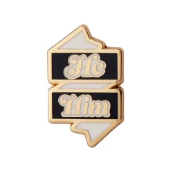 Erstwilder He/Him Pronoun Enamel Pin^ Enamel Pins