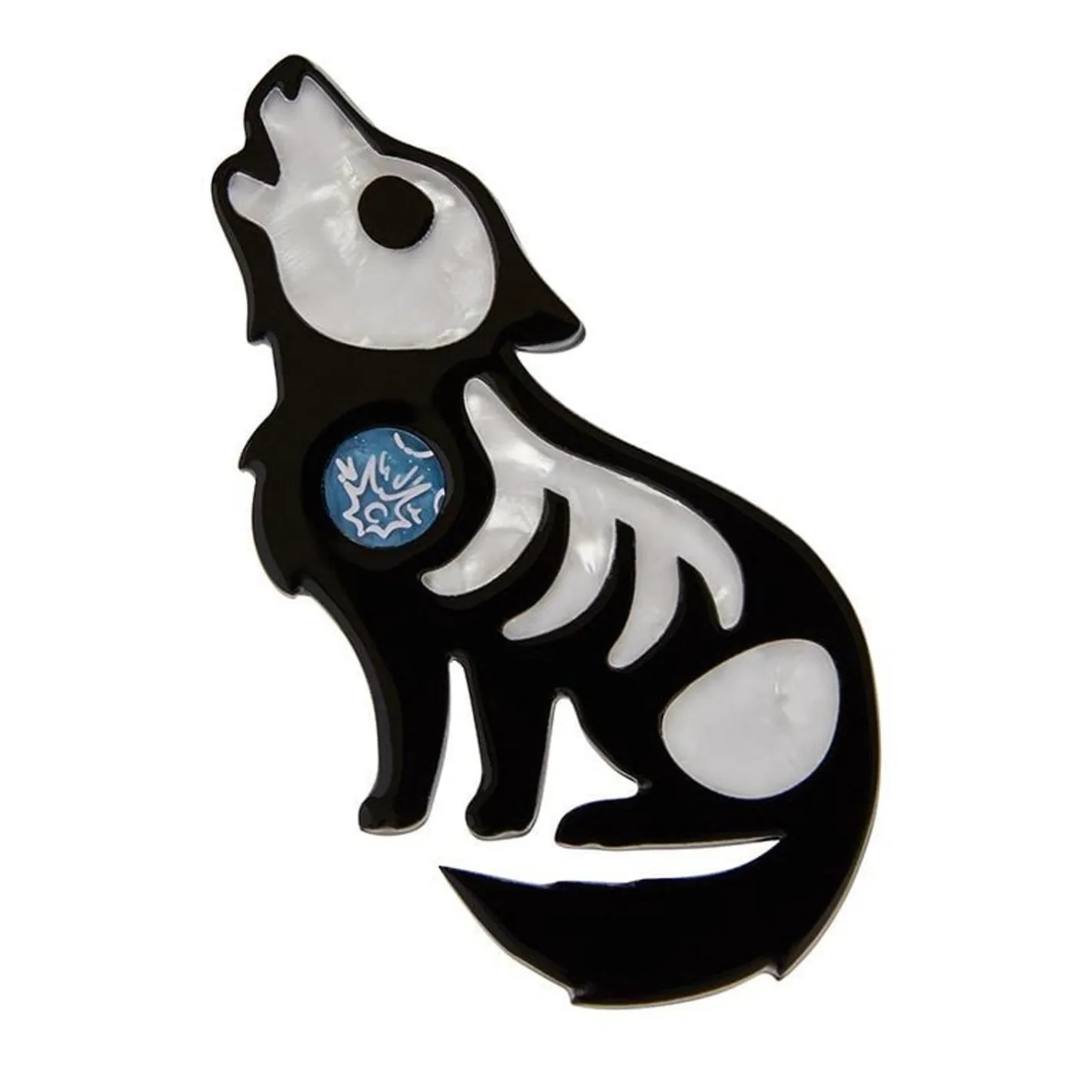 Erstwilder Hell Bound Howler Brooch^ Brooches