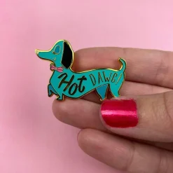 Erstwilder Hot Dawg! Enamel Pin^ Enamel Pins
