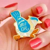 Erstwilder It'S Ok To Feel Blue Enamel Pin^ Enamel Pins