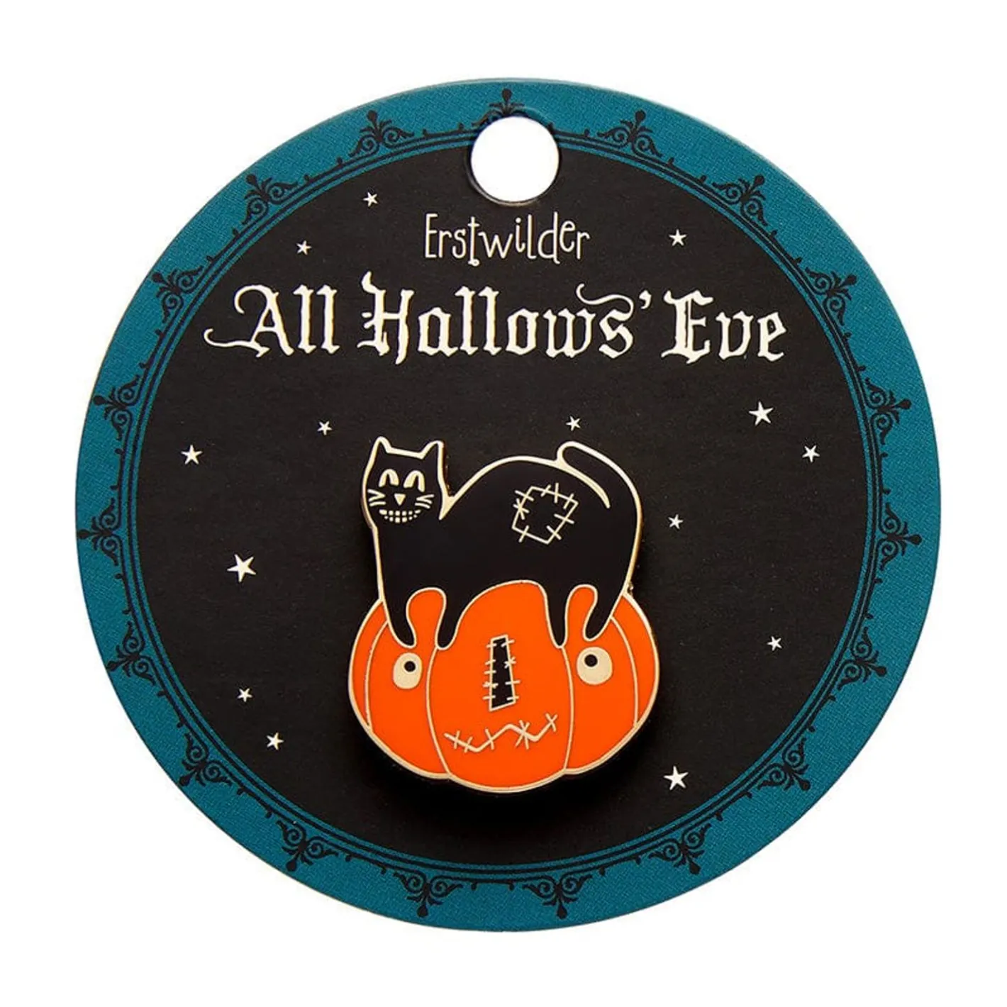 Erstwilder Jack & The Cat Enamel Pin^ Enamel Pins