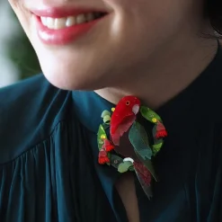 Erstwilder King Of Christmas Brooch^ Brooches