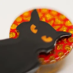 Erstwilder Le Chat Noir Brooch^ Brooches