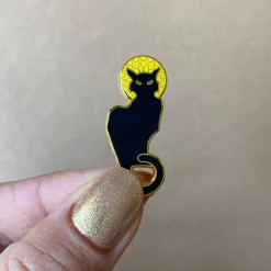 Erstwilder Le Chat Noir Enamel Pin^ Enamel Pins