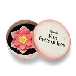 Erstwilder Lotus Rising Brooch^ Brooches